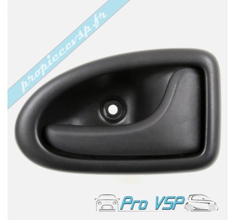 Poignée de porte intérieure droite noire pour Microcar Mgo 1 et 2 , M8 , F8C , Ligier JSRC