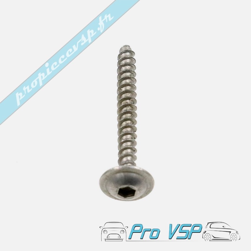 Front shock absorber fastening screw