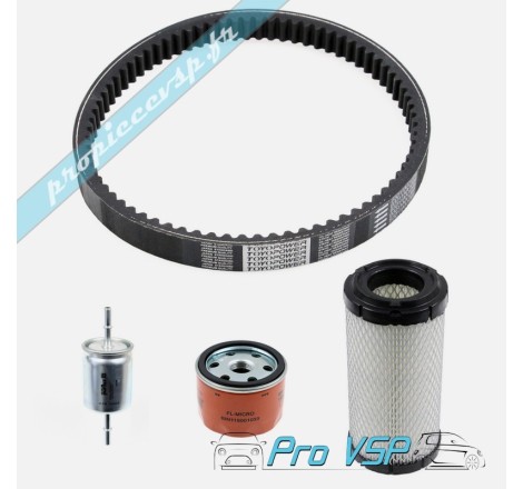 Kit entretien pour Ligier Be up Xtoo Max ( moteur essence )