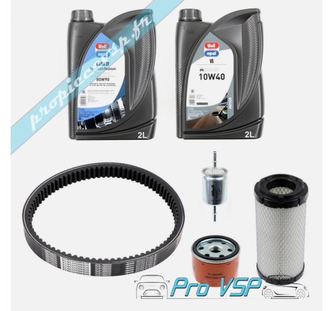 Kit entretien pour Ligier Xtoo R RS Ixo ( moteur essence )