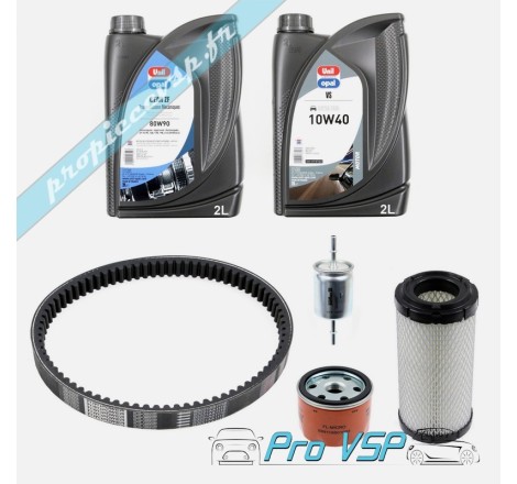 Kit entretien pour Microcar Mc1 Mc2 Chatenet Barooder Speedino ( moteur essence )