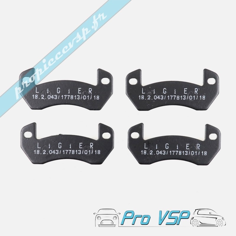 Original rear brake pads