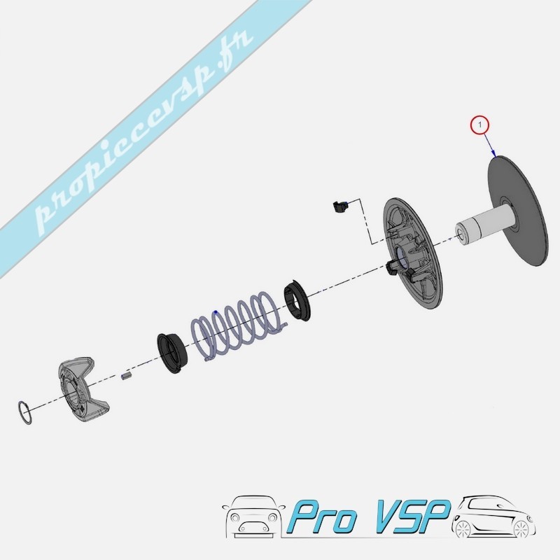 Fixed box variator