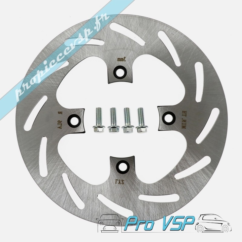 Left rear brake disc origin