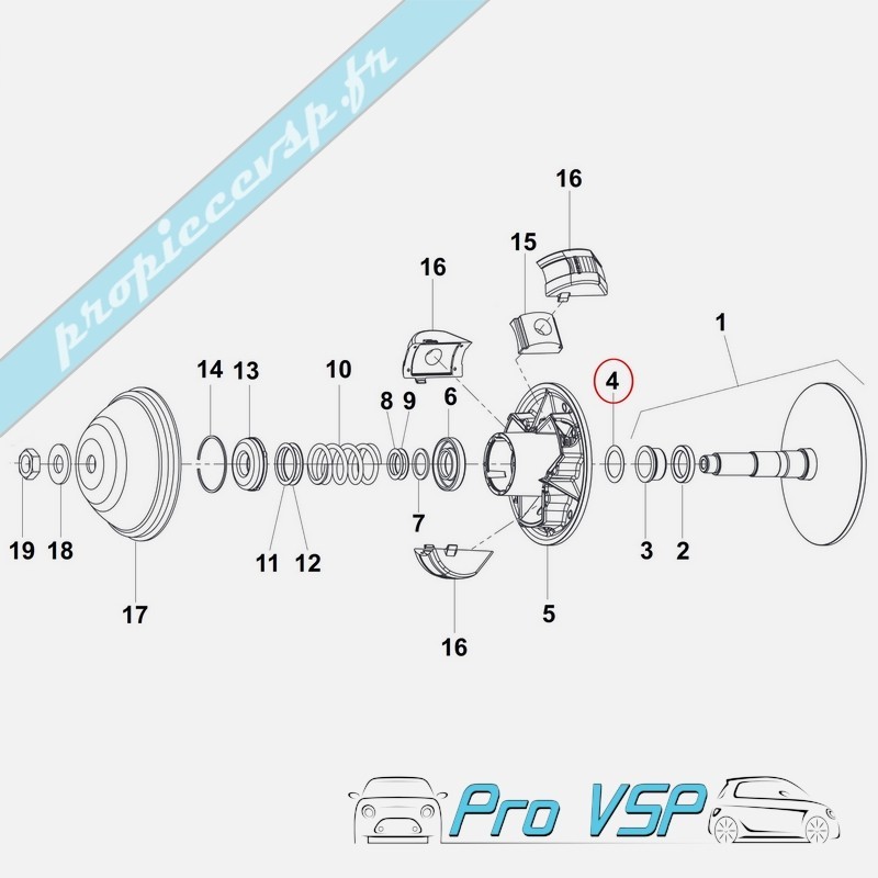 Engine Varier Ring Steel