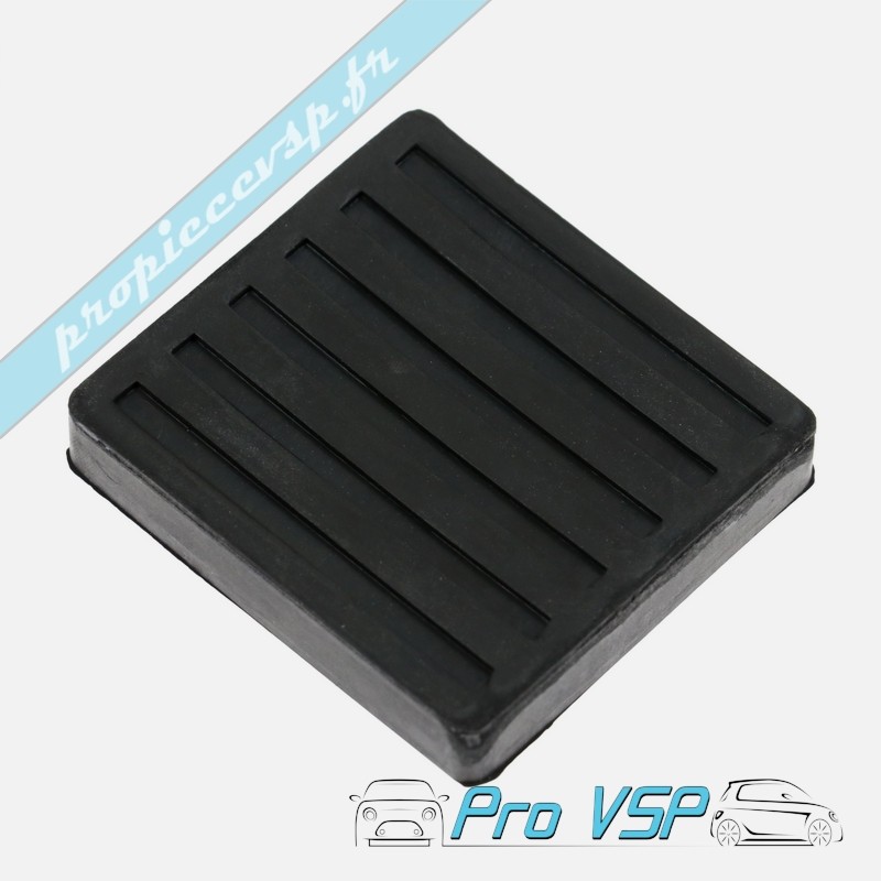 Brake pedal rubber