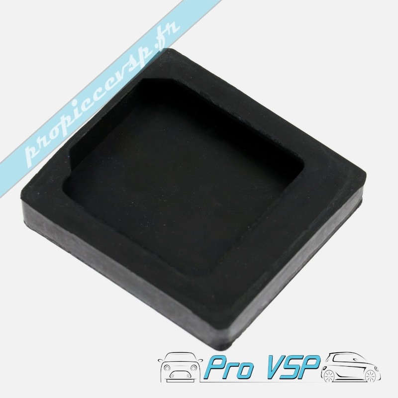 Brake pedal rubber