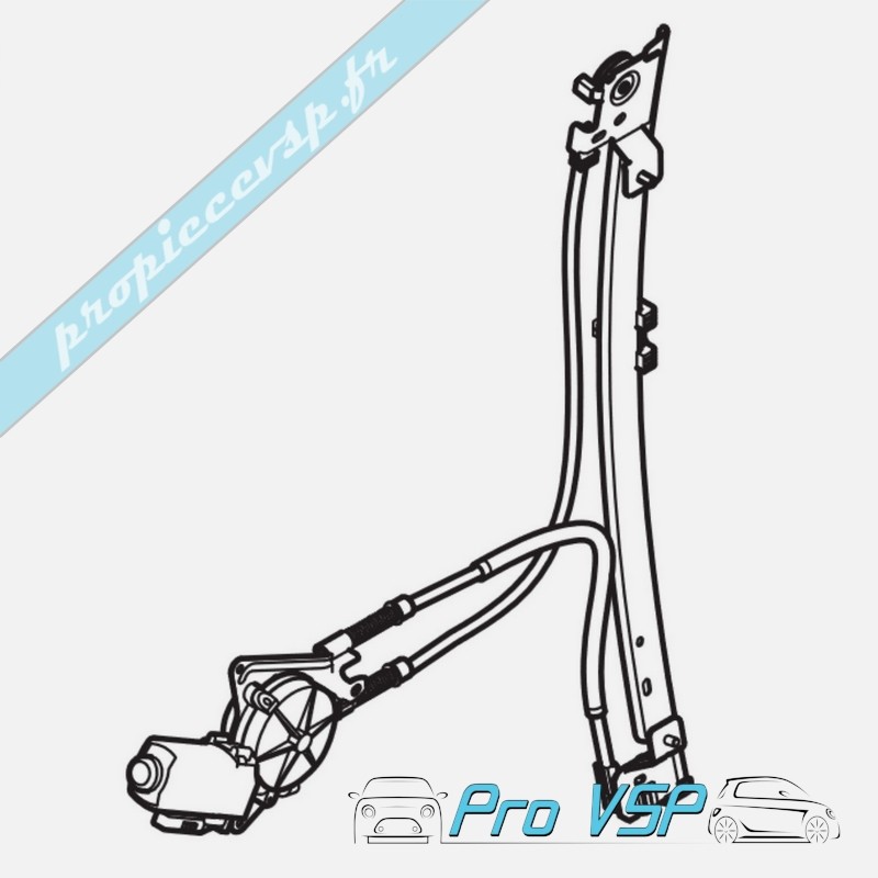Lève vitre électrique droit