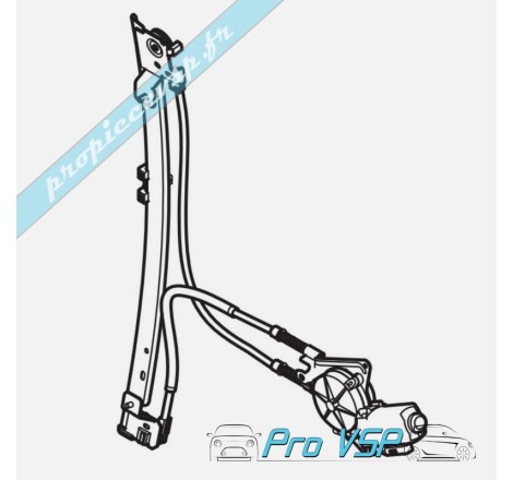 Lève vitre électrique droit