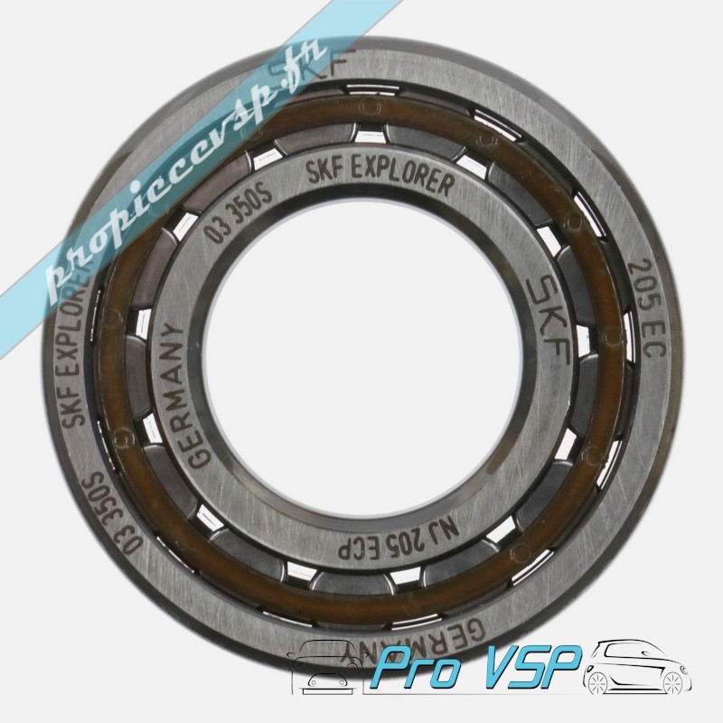 Reinforced roller bearing