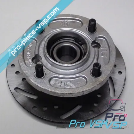 Disco freno posteriore completo per Ligier xtoo e microcar mc2 campus