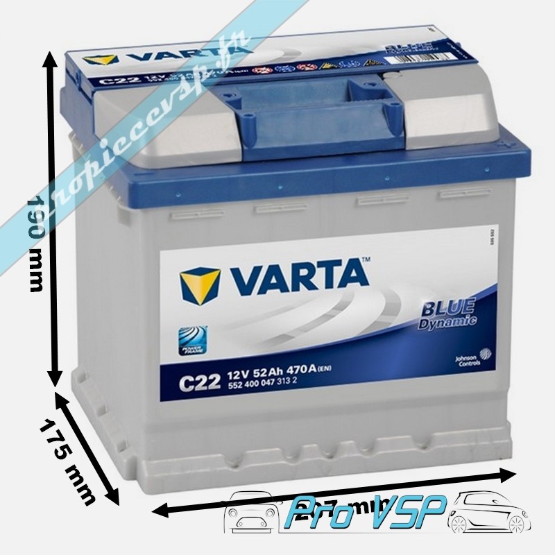 Batterie Varta C22