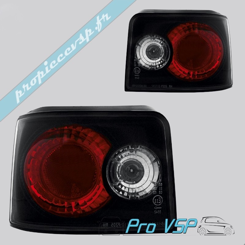 Rear lights Tuning Dectane adjustable black background Aixam 325i , 400i , 500ut , 600i , a540 , a550 , Microcar Spid , Jdm X5 ,