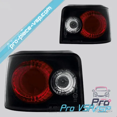 Feux arrière Tuning Dectane fond noir adaptable pour Aixam 325i , 400i , 500ut , 600i , a540 , a550 , Microcar Spid , Jdm X5 , O