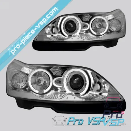 Scheinwerfer, bevor Sie Angeleyes Chrome anpassungsfähig machen Jdm Aloes