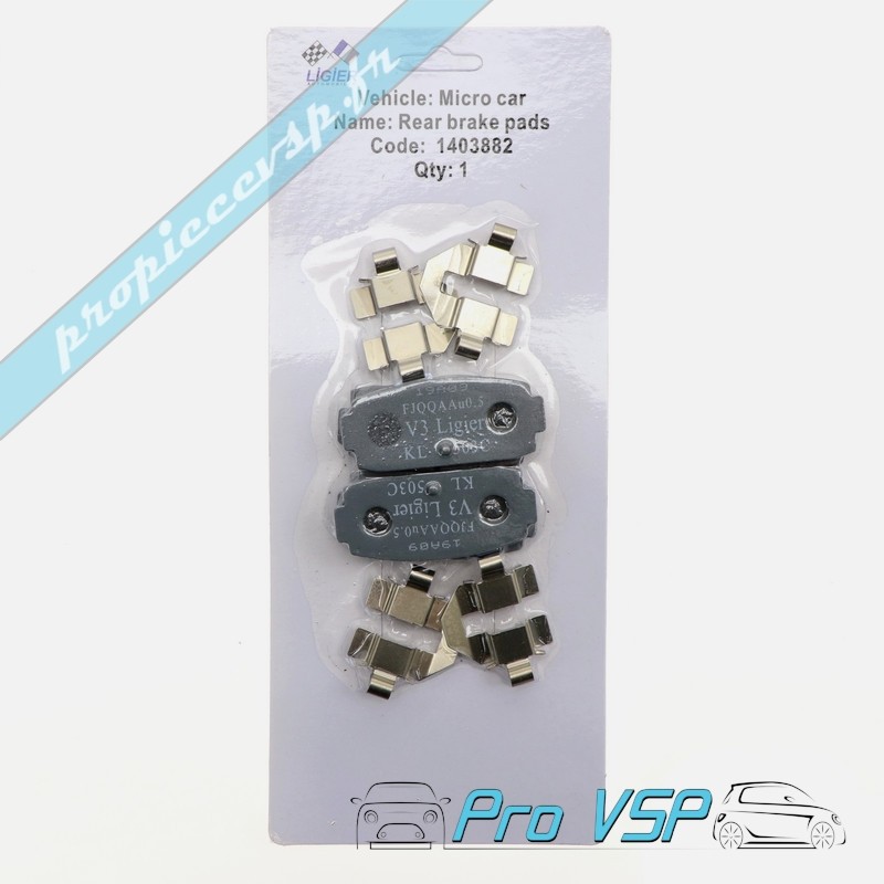 Original rear brake pads