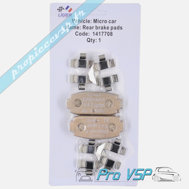 Original rear brake pads