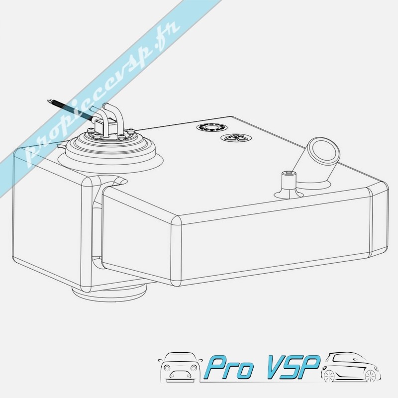 Réservoir de carburant origine pour Chatenet