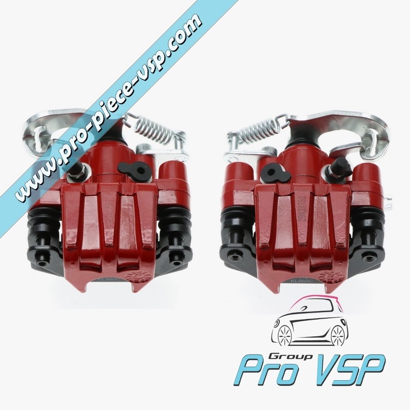 Red rear brake caliper kit