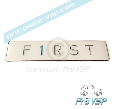 Front wing logo