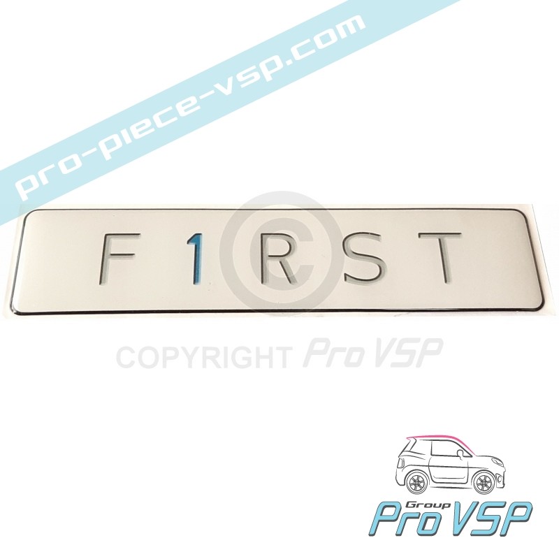 Front wing logo
