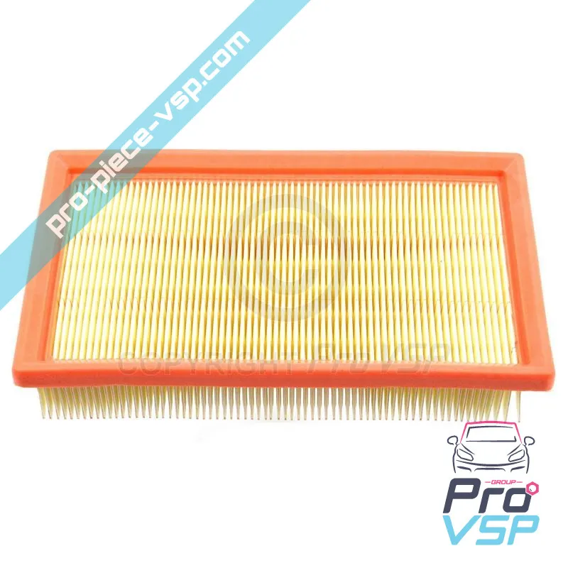 Air filter rectangle for motor Lombardini focs