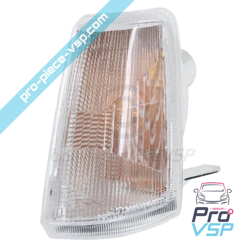 Clignotant gauche blanc pour Aixam