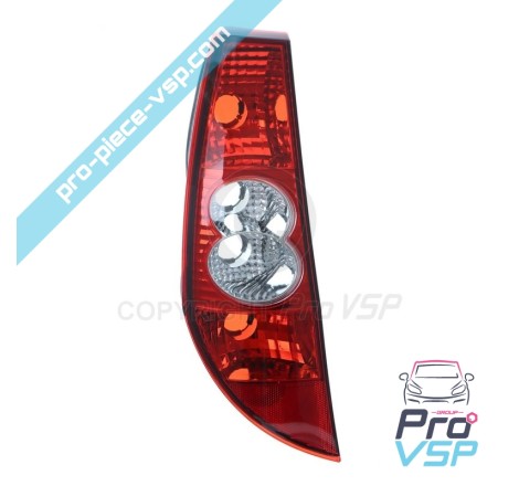 Left rear lamp origin