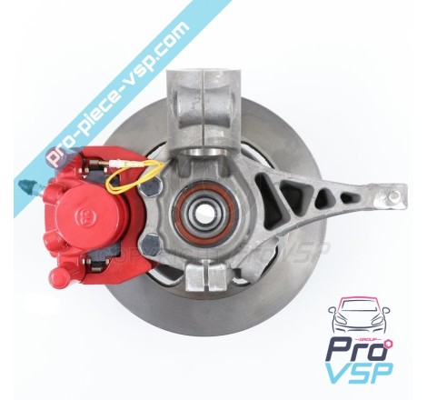 Full right hub holder