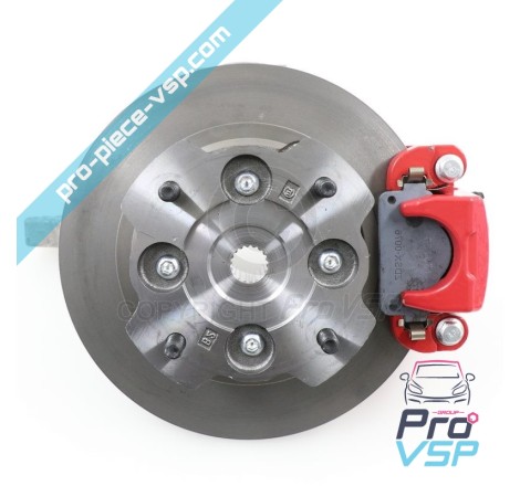 Full right hub holder