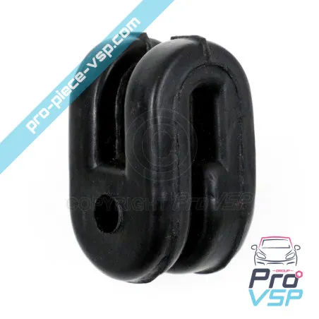 Silent exhaust block for Aixam