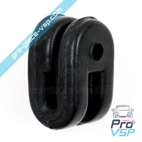 Silent exhaust block for Aixam