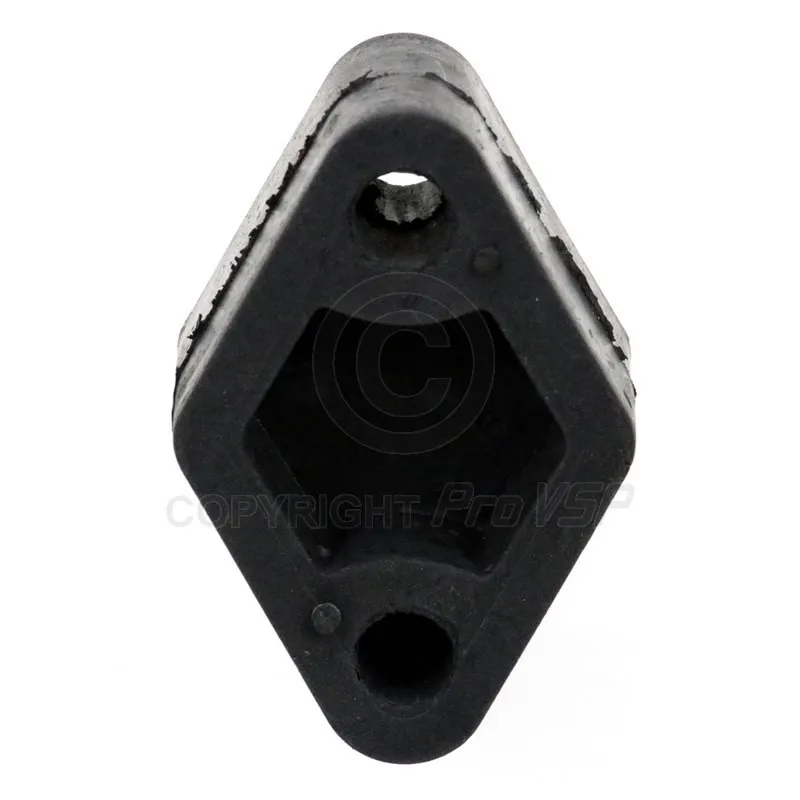 Silent exhaust block