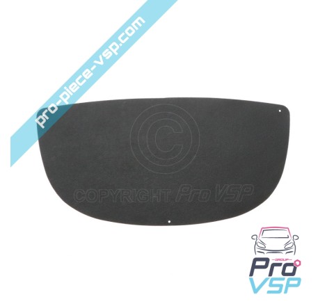 Rear windshield wiper motor cover