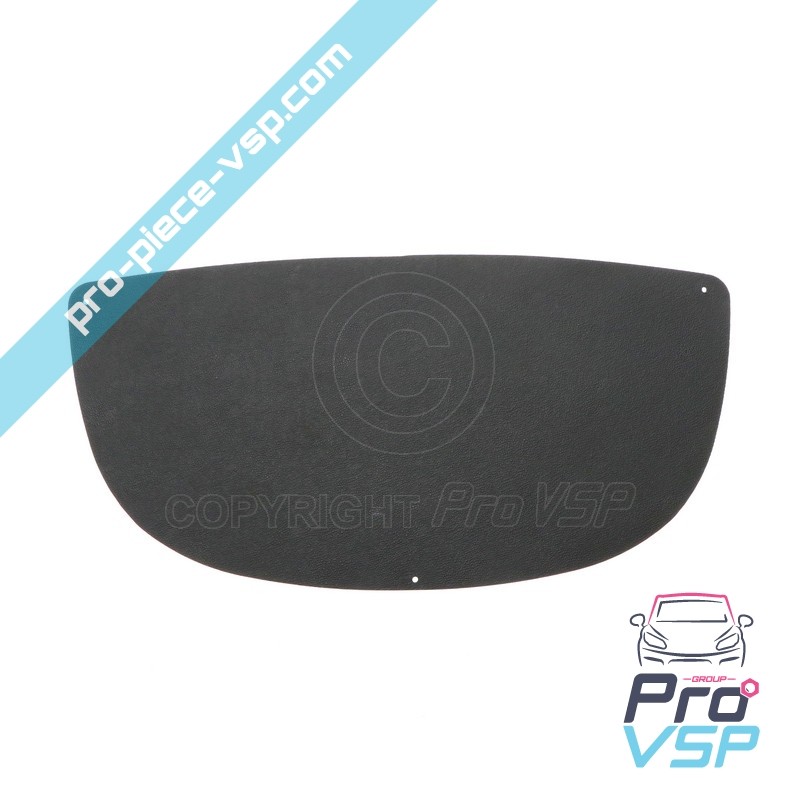 Rear wiper cache
