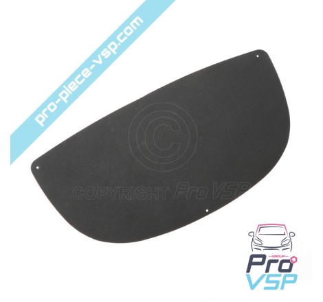 Rear windshield wiper motor cover