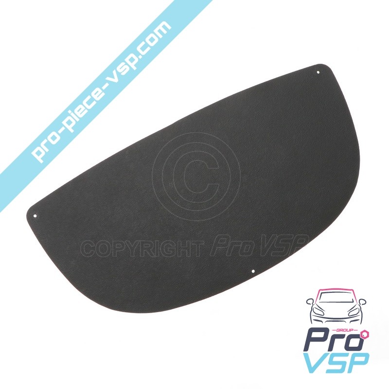 Rear windshield wiper motor cover