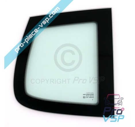 Straight custode window