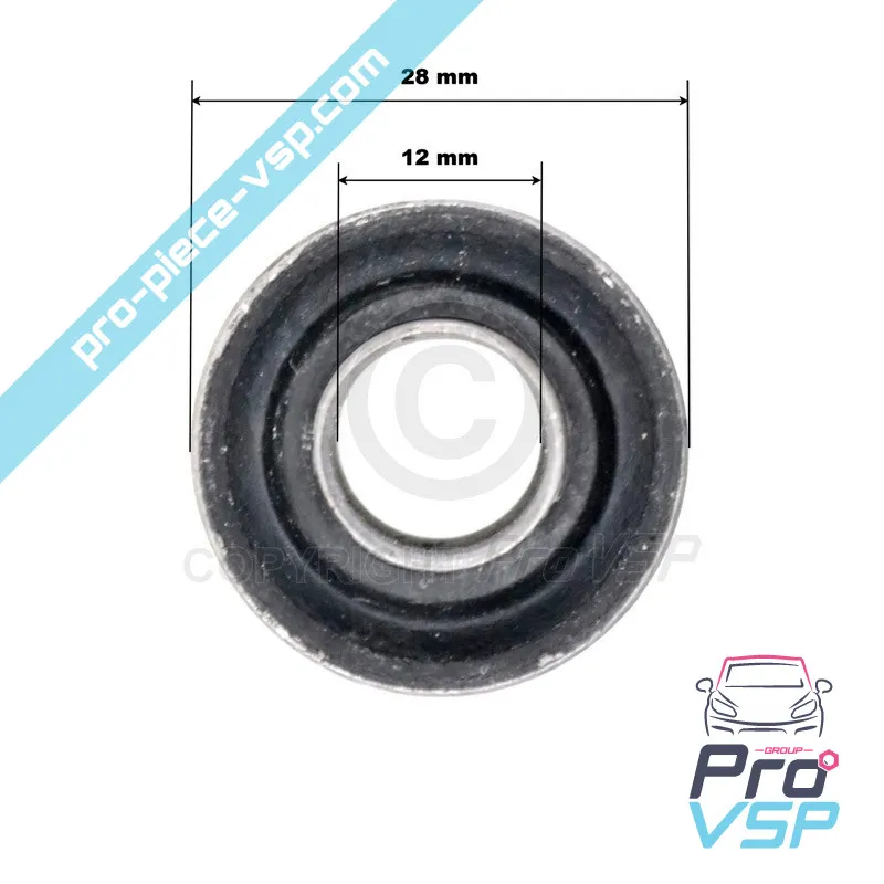 Stummes Dreieckblock und Mikrocar-Achse virgo mc1 mc2 Ligier 162 ambra
