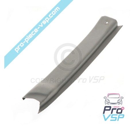 Right interior windshield amount