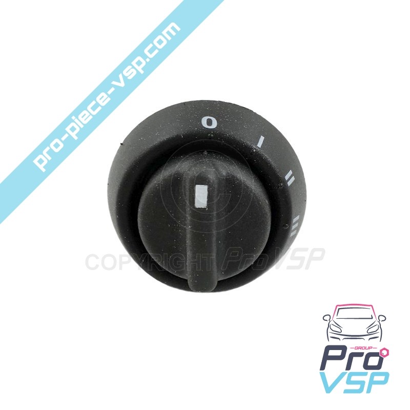 Interruptor de ventilação usado para besunos ligier