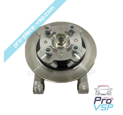 Hub trasero completo