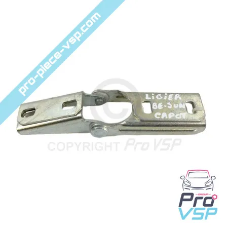 Hood hinges for used Besun Ligier and flex