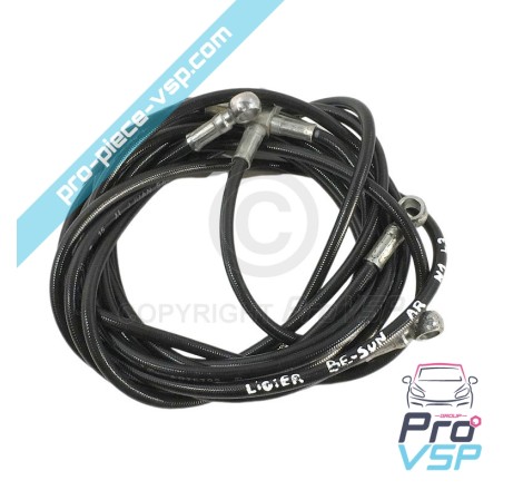 Rear brake hose