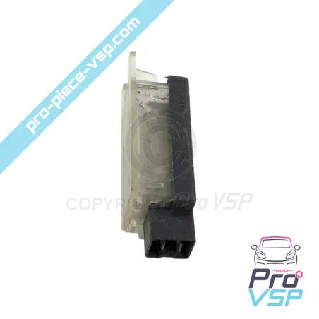 Iluminação de placa usada para microcar lyra