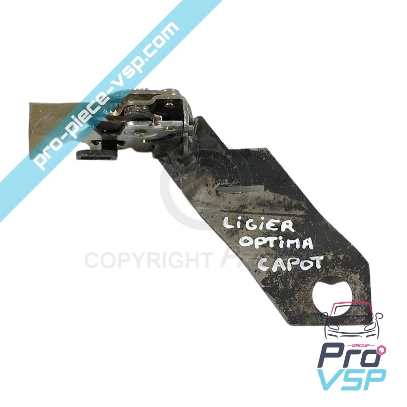 Bloqueio de capuz usado para ligier optima e prima