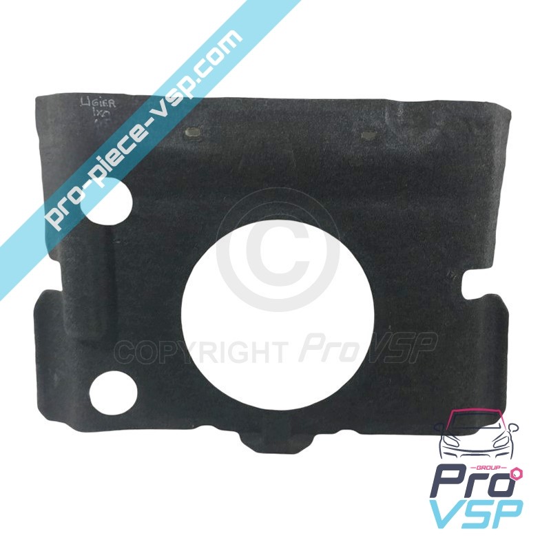 Insonorización del motor delantero