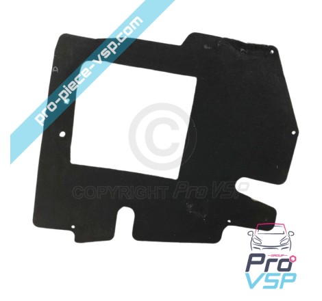 Insonorización del motor recta
