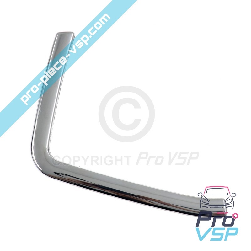 Chrome right bumper front