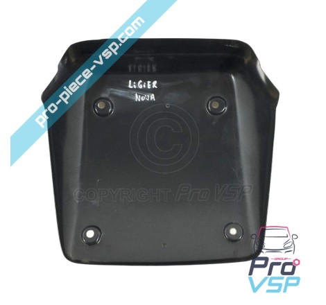 Rear wiper cache